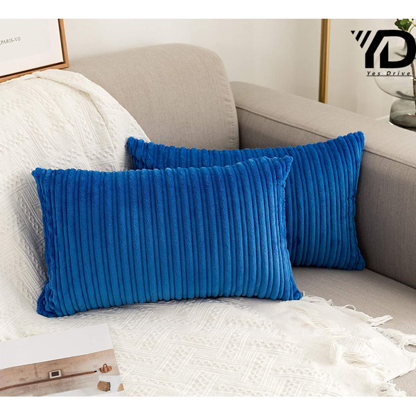 YesDrive Striped Rectangular Throw Pillow Cover Wayfair